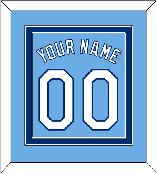 Kansas City Name & Number - Alternate Powder Blue - Signature Tier 2