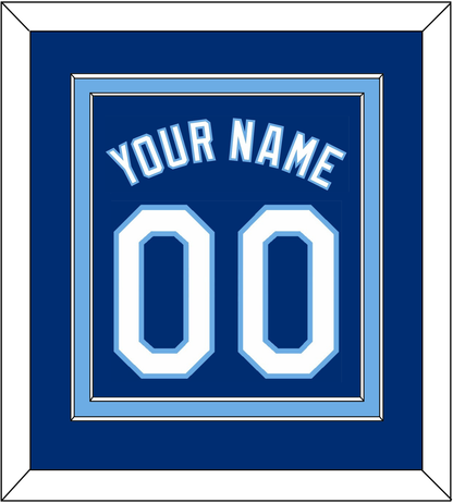 Kansas City Name & Number - Alternate Blue - Signature Tier 2