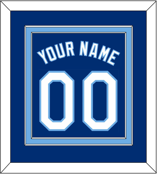 Kansas City Name & Number - Alternate Blue - Signature Tier 2