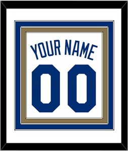 Kansas City Name & Number - Home White - Triple Mat 1