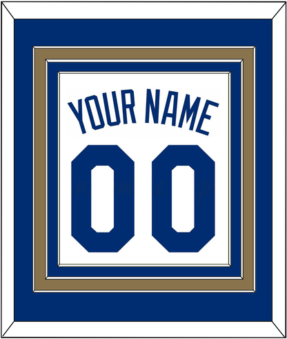 Kansas City Name & Number - Home White - Premier Tier 2