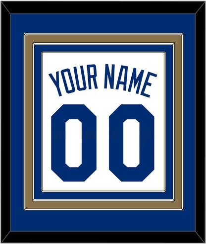 Kansas City Name & Number - Home White - Premier Tier 2