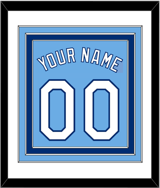 Kansas City Name & Number - Alternate Powder Blue - Premier Tier 1