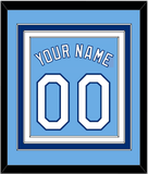 Kansas City Name & Number - Alternate Powder Blue - Triple Mat 2