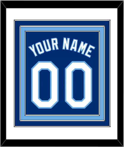 Kansas City Name & Number - Alternate Blue - Premier Tier 1