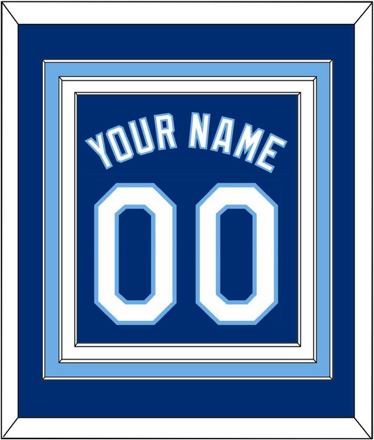 Kansas City Name & Number - Alternate Blue - Premier Tier 2