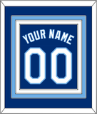 Kansas City Name & Number - Alternate Blue - Triple Mat 2