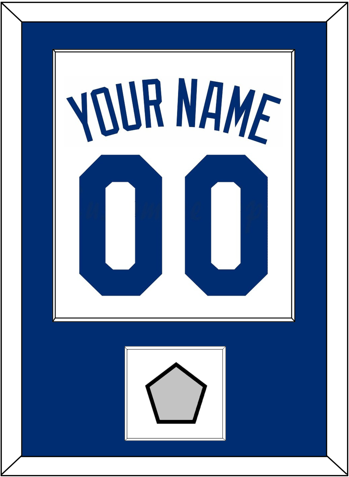 Kansas City Name, Number & 2015 World Series Champions Patch - Home White - Essential Tier 1