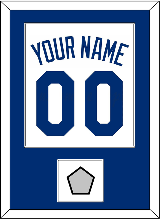 Kansas City Name, Number & 2015 World Series Champions Patch - Home White - Essential Tier 1