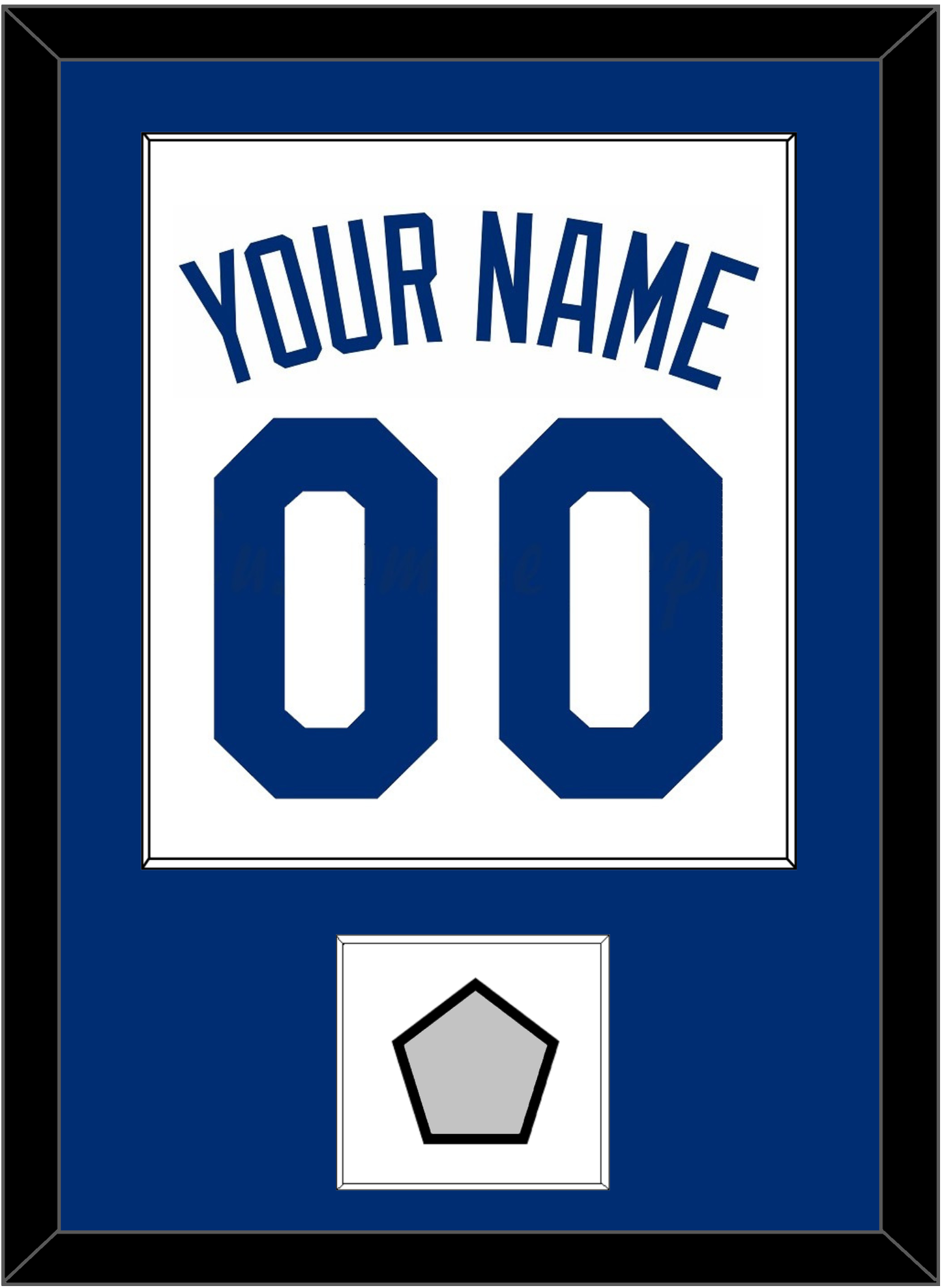 Kansas City Name, Number & 2015 World Series Jersey Patch - Home White - Essential Tier 1