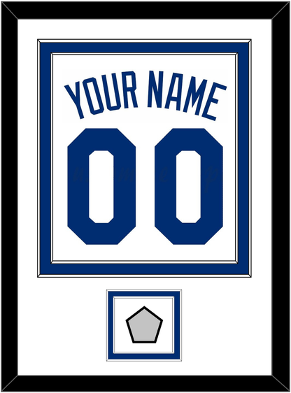 Kansas City Name, Number & 2015 World Series Jersey Patch - Home White - Signature Tier 1