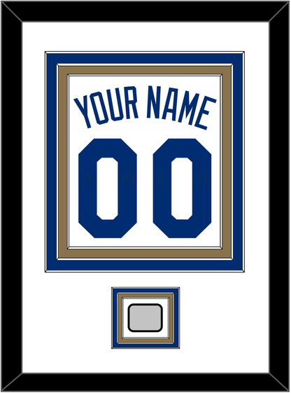 Kansas City Name, Number & 2015 World Series Champions Patch - Home White - Premier Tier 1