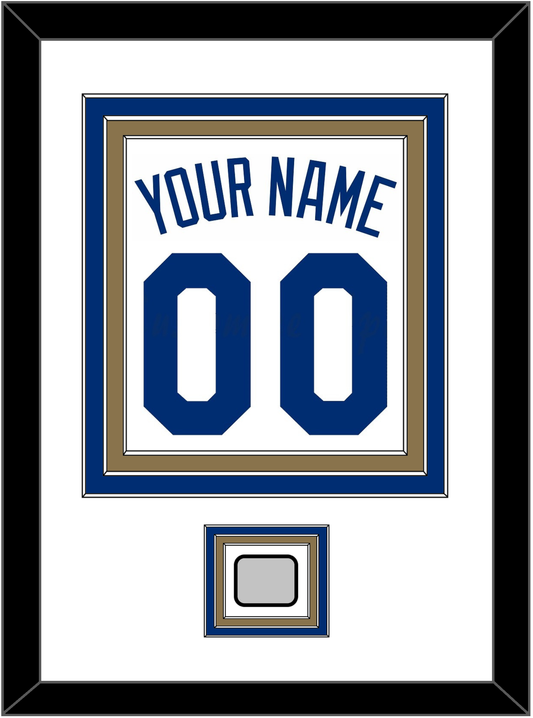 Kansas City Name, Number & 2015 World Series Champions Patch - Home White - Premier Tier 1