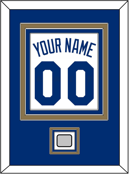Kansas City Name, Number & 2015 World Series Jersey Patch - Home White - Premier Tier 2