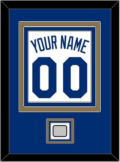 Kansas City Name, Number & 2015 World Series Jersey Patch - Home White - Premier Tier 2