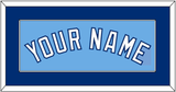 Kansas City Name - Alternate Powder Blue - Single Mat 2