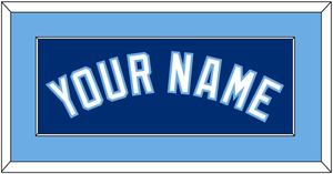 Kansas City Name - Alternate Blue - Single Mat 2