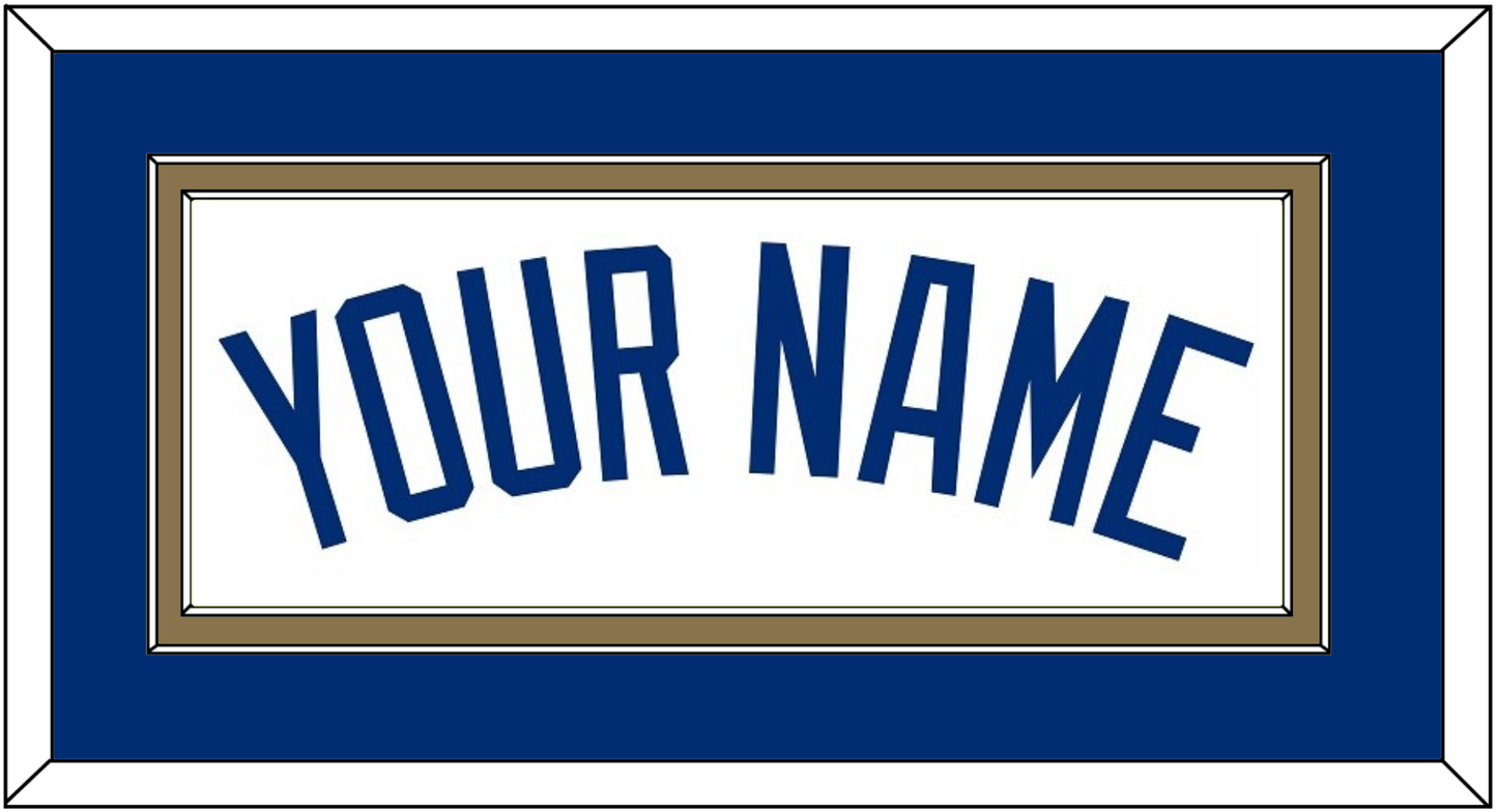 Kansas City Name - Home White - Signature Tier 2