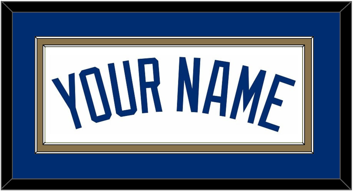 Kansas City Name - Home White - Signature Tier 2