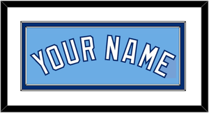 Kansas City Name - Alternate Powder Blue - Double Mat 1