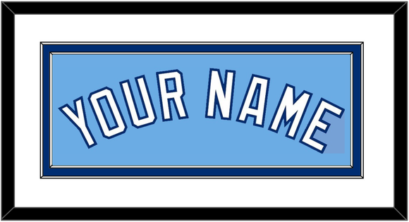 Kansas City Name - Alternate Powder Blue - Double Mat 1