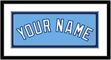 Kansas City Name - Alternate Powder Blue - Double Mat 1