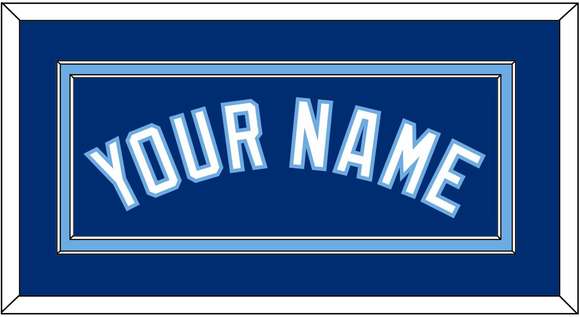 Kansas City Name - Alternate Blue - Double Mat 2