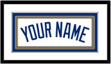 Kansas City Name - Home White - Triple Mat 1