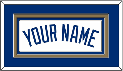 Kansas City Name - Home White - Premier Tier 2