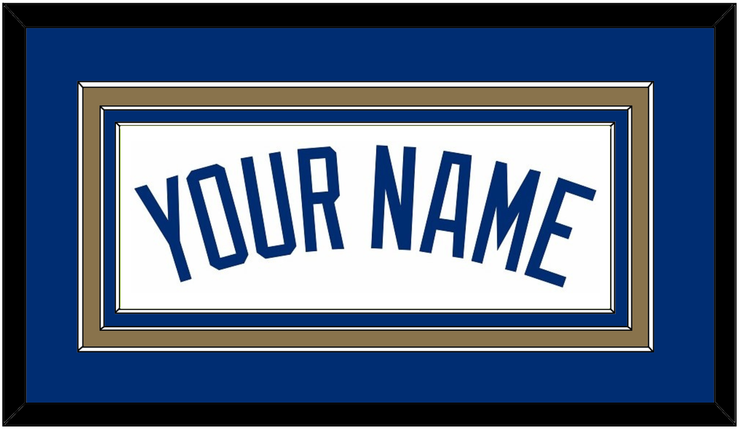 Kansas City Name - Home White - Premier Tier 2
