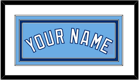 Kansas City Name - Alternate Powder Blue - Triple Mat 1