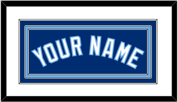 Kansas City Name - Alternate Blue - Triple Mat 1