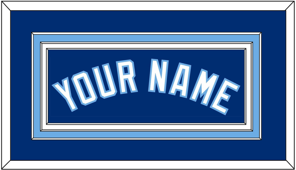 Kansas City Name - Alternate Blue - Triple Mat 2