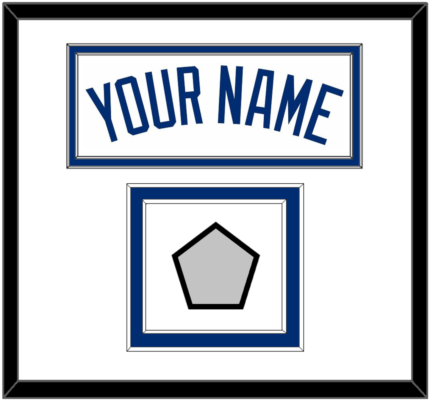 Kansas City Name & 2015 World Series Champions Patch - Home White - Signature Tier 1