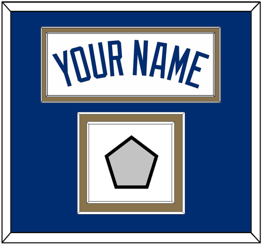 Kansas City Name & 2015 World Series Champions Patch - Home White - Signature Tier 2