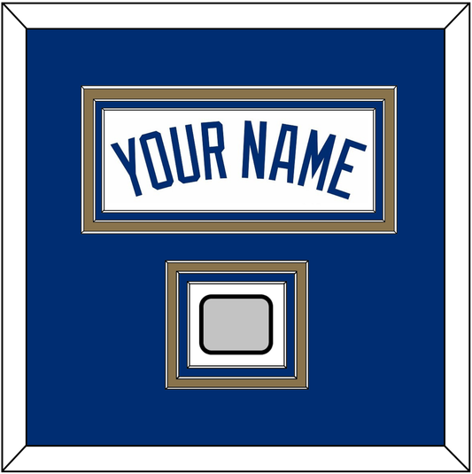 Kansas City Name & 2015 World Series Champions Patch - Home White - Premier Tier 2