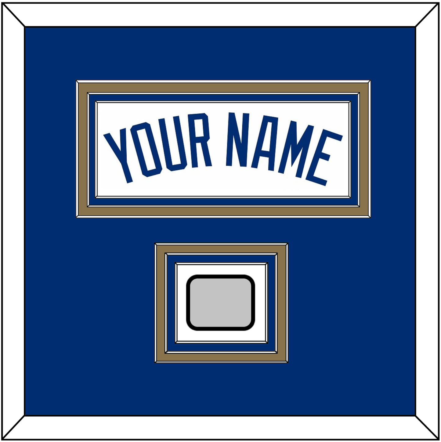Kansas City Name & 2015 World Series Jersey Patch - Home White - Premier Tier 2