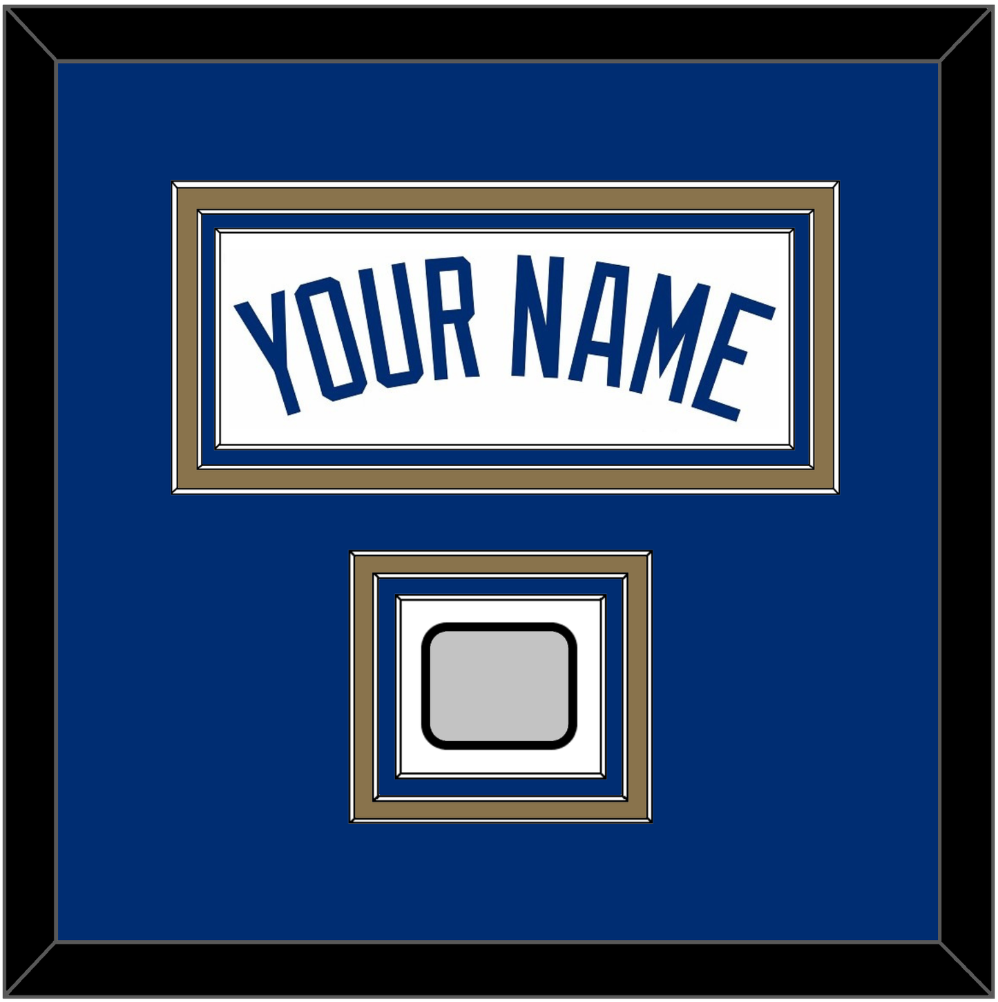 Kansas City Name & 2015 World Series Champions Patch - Home White - Premier Tier 2