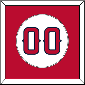 Los Angeles Number - Home White (2002-2023) - Single Mat 1