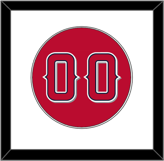 Los Angeles Number - Alternate Red (2012-2020) - Essential Tier 1