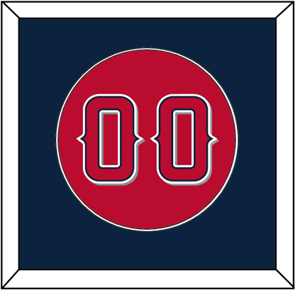 Los Angeles Number - Alternate Red (2012-2020) - Essential Tier 2