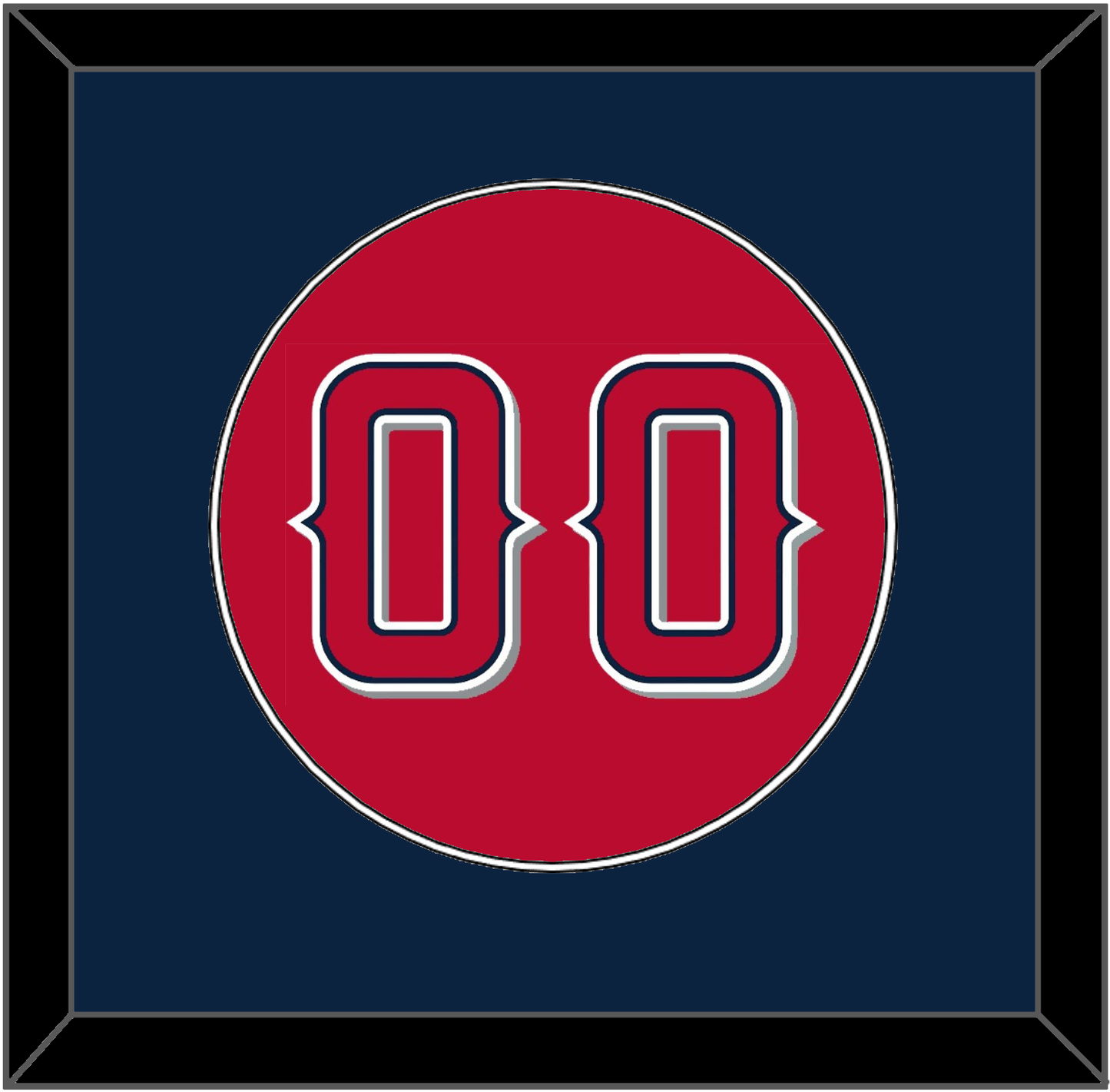 Los Angeles Number - Alternate Red (2012-2020) - Essential Tier 2