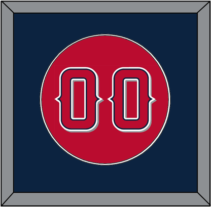 Los Angeles Number - Alternate Red (2012-2020) - Essential Tier 2