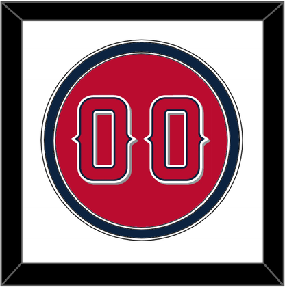 Los Angeles Number - Alternate Red (2012-2020) - Signature Tier 1