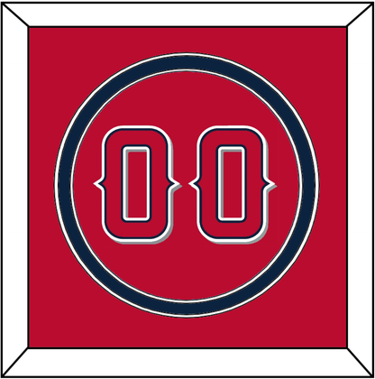 Los Angeles Number - Alternate Red (2012-2020) - Signature Tier 2