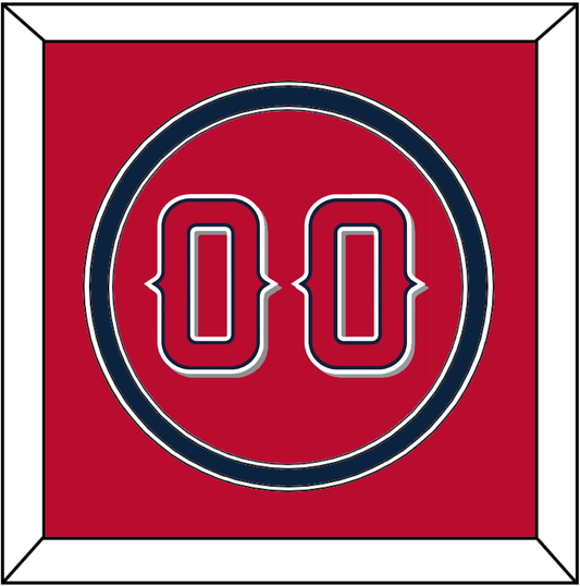 Los Angeles Number - Alternate Red (2012-2020) - Signature Tier 2
