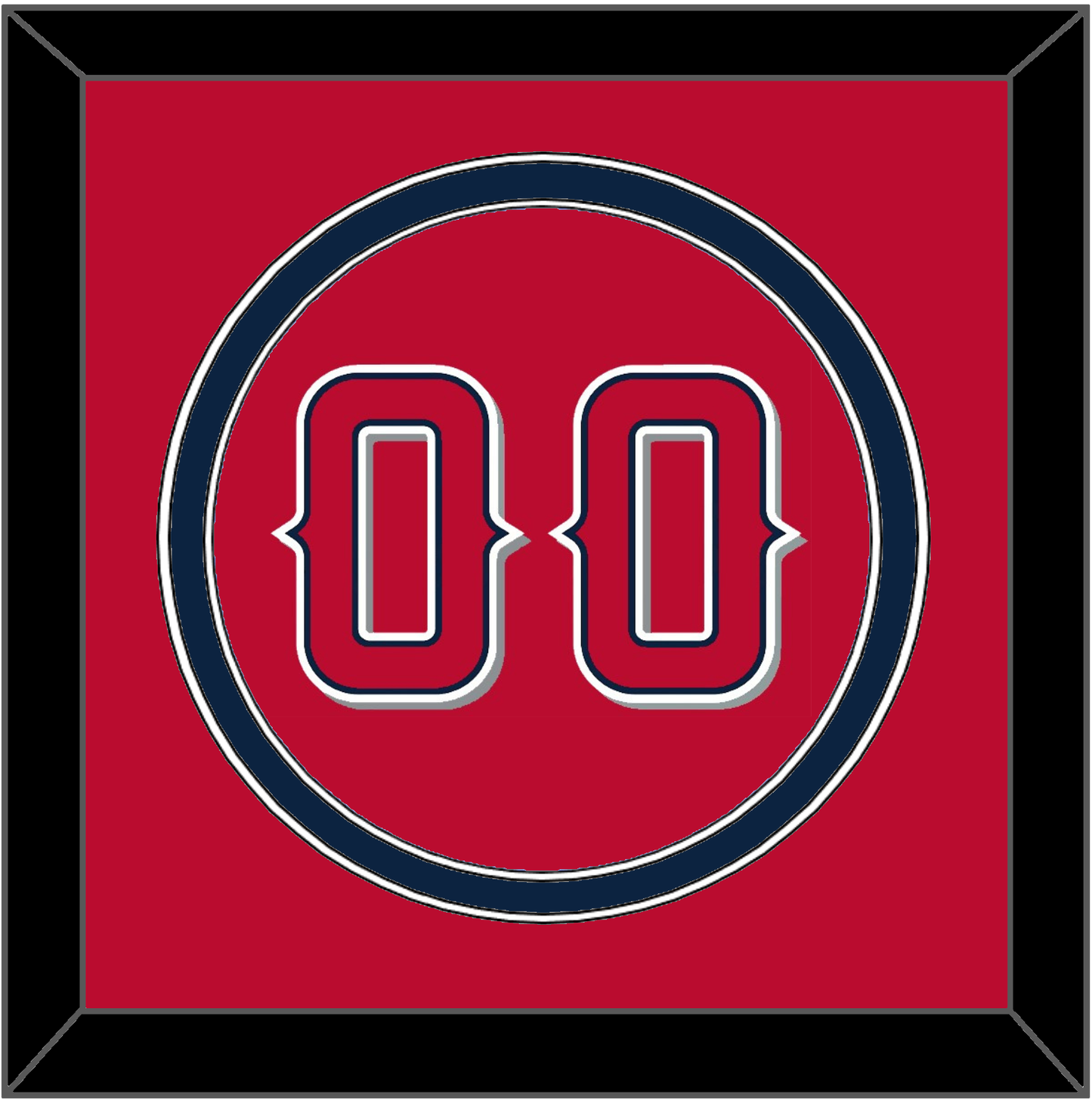 Los Angeles Number - Alternate Red (2012-2020) - Signature Tier 2