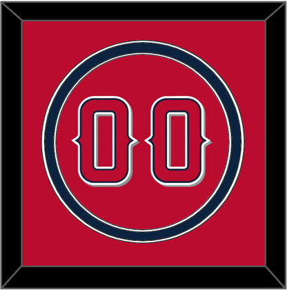 Los Angeles Number - Alternate Red (2012-2020) - Signature Tier 2