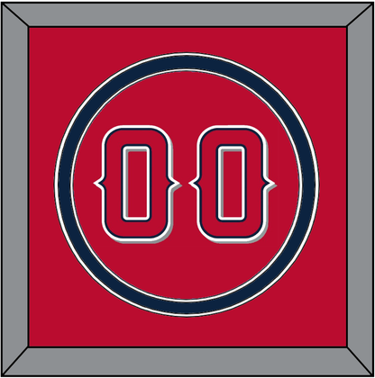 Los Angeles Number - Alternate Red (2012-2020) - Signature Tier 2