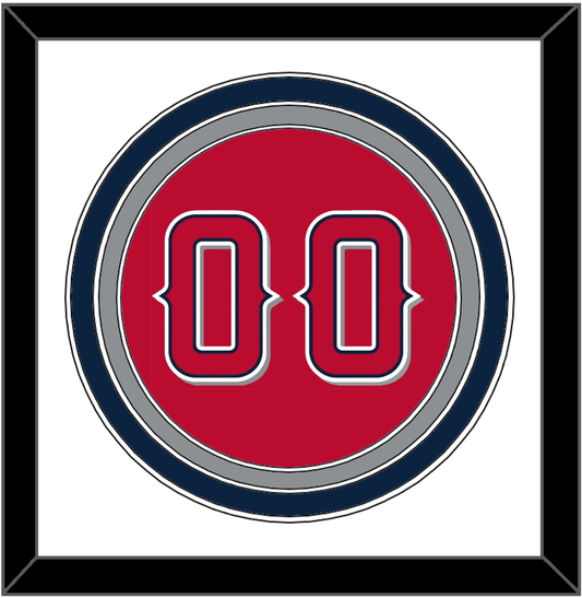Los Angeles Number - Alternate Red (2012-2020) - Premier Tier 1